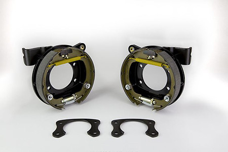 Wilwood 249-11442/43 Brake Caliper Bracket, Rear, Aluminum, Black Anodized, FDL-LP Calipers, Small Ford, Pair