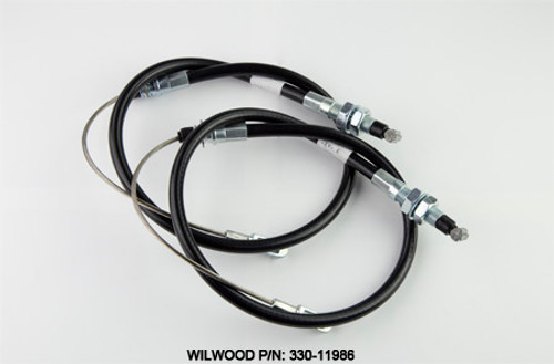 Wilwood 330-11986 Parking Brake Cable Kit 58-64 Impala