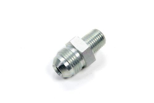 Aeroquip FCM2518 Fitting, Adapter, Straight, 8 AN Male to 1/4 in NPT Male, Steel, Natural, Each