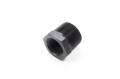 Aeroquip FCM5142 Fitting, Bushing, 3/4 in NPT Male to 1/2 in NPT Female, Aluminum, Black Anodized, Each