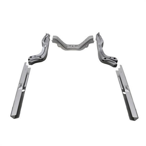 Afco Racing Products AFC40000 Frame Rail Brace, Weld-On, Steel, Natural, GM A-Body 1968-72, Kit