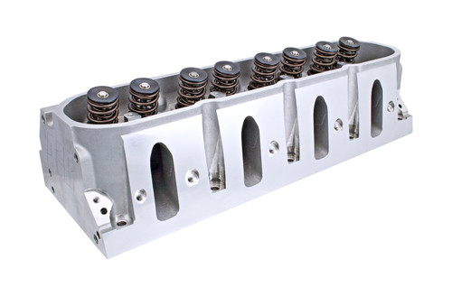 Air Flow Research 1501 Cylinder Head, Enforcer, Assembled, 2.020 / 1.600 in Valves, 210 cc Intake, 64 cc Chamber, 1.290 in Springs, Aluminum, GM LS-Series, Each