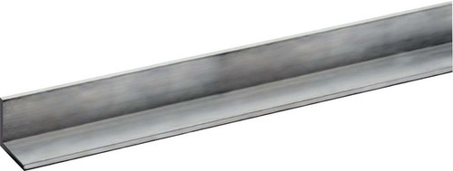 Allstar Performance ALL22253-7 Angle Stock, 90 Degree, 1 in Wide, 1 in Tall, 0.063 in Thick, 7.5 ft Long, Aluminum, Natural Each