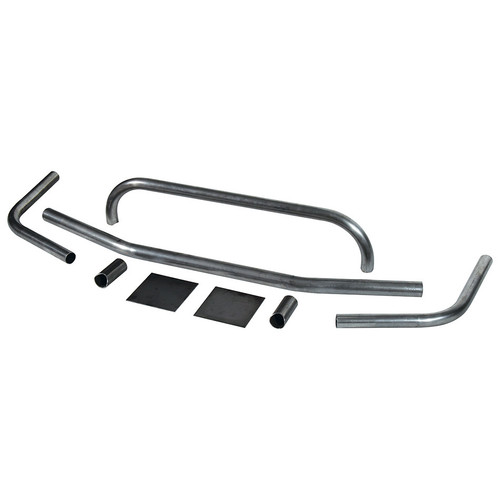 Allstar Performance ALL22328 Bumper, Unwelded, Front, 1-3/4 in OD, 0.095 in Wall, Steel, Natural, Mini Stock, Kit