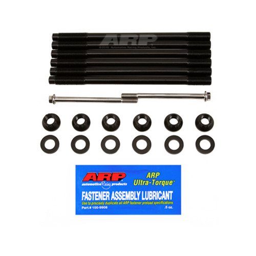 Arp 288-4701 Cylinder Head Stud Kit, 12 Point Nuts, Chromoly, Black Oxide, Polaris PZR 1000, Kit