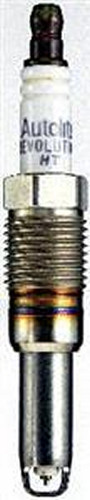Autolite HT0 Spark Plug, Revolution HT, 16 mm Thread, 1 in Reach, Tapered Seat, Resistor, Each