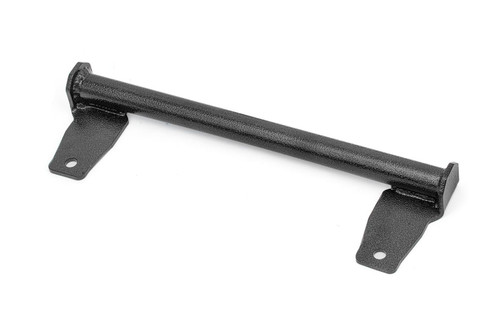 BMR Suspension HCS760H Harness Crotch Strap Bracket, Bolt-On, Floor Mount, Steel, Black Hammertone, Ford Mustang 2015-22, Each