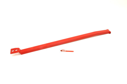 BMR Suspension PHR007R Panhard Bar Brace, Steel, Red Powder Coat, Ford Mustang 2005-14, Each