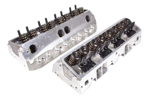 Brodix 1321003 SBC DS 225 Cylinder Head, Assembled, 2.08/1.6 in.