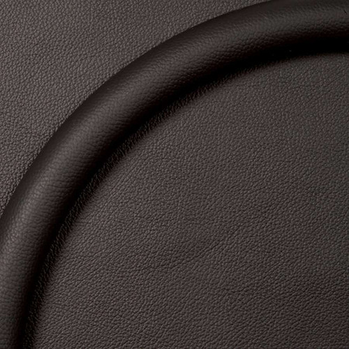Billet Specialties 29008 Steering Wheel Half Wrap, 14 in Diameter, Top Grain Leather Cover, Black, Each