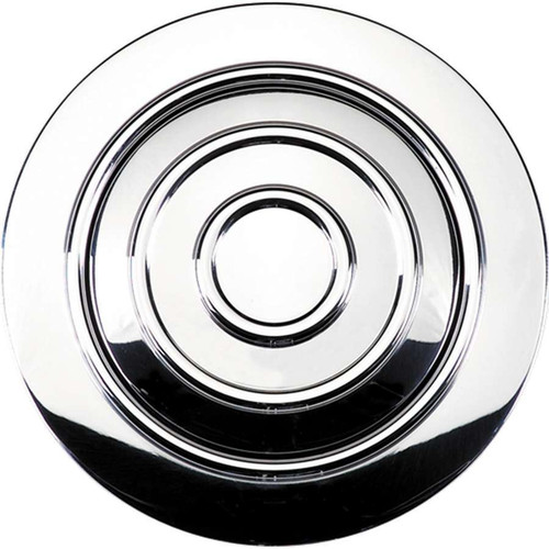 Billet Specialties 32925 Horn Button, Large, Banjo, Billet Aluminum, Polished, Each