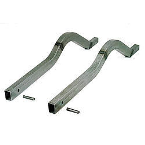 Competition Engineering C3034 Frame Rails, Rear, 2 x 3 x 0.083 in Tubing, Steel, Natural, GM X-Body1962-67, Kit