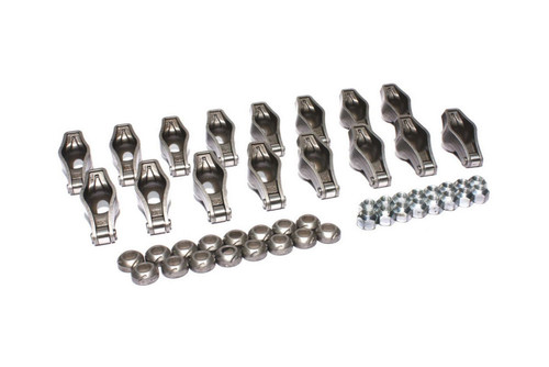 Comp Cams 1442-16 Rocker Arm, Magnum, 3/8 in Stud Mount, 1.60 Ratio, Roller Tip, Chromoly, Various V8 Applications, Set of 16