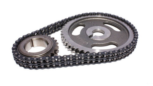 Comp Cams 2104CPG Timing Chain Set, Magnum, Double Roller, Cast Iron / Billet Steel, Mopar B / RB-Series, Kit