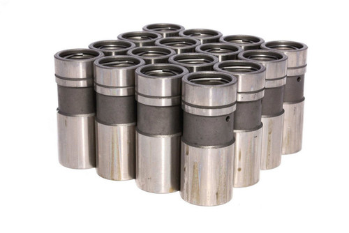 Comp Cams 832-16 Lifter, High Energy, Hydraulic Flat Tappet, 0.875 in OD, Big / Ford Cleveland / Modified / Small Block, Set of 16