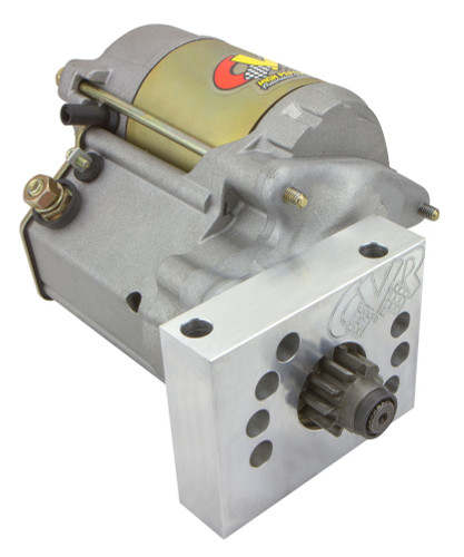 CVR Performance 5414 Starter, Protorque, 5 Position Mounting Block, 4:1 Gear Reduction, Natural, 168 Tooth Flywheel, GM LS-Series, Each