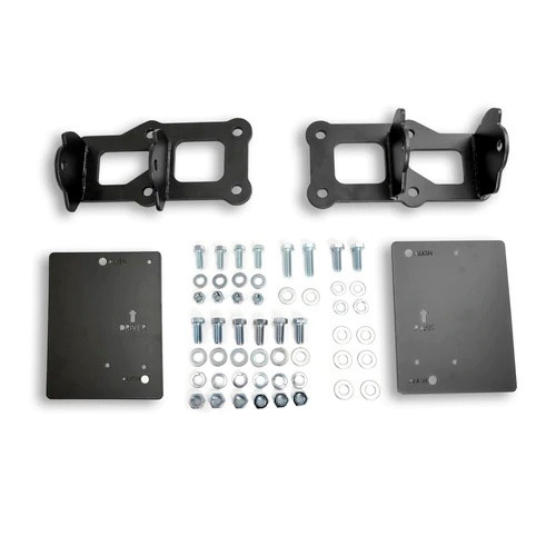 Dougs Headers SK104 Motor Mount, Bolt-On, Steel, Black Powder Coat, LS to GM F-Body 1970-74, Pair