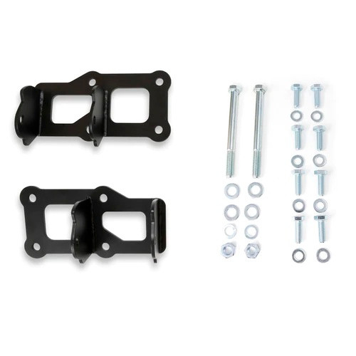 Dougs Headers SK105 Motor Mount, Bolt-On, Steel, Black Powder Coat, LS to GM F-Body 1975-81, Pair