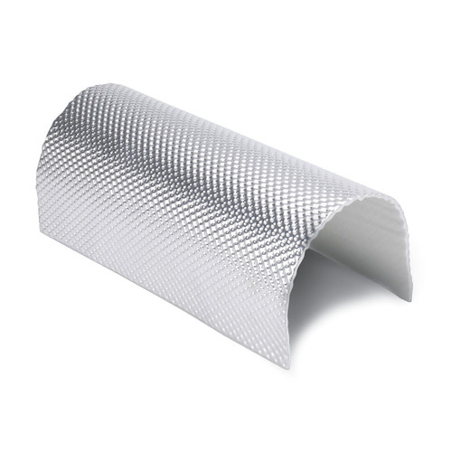 Design Engineering 50502 Heat Barrier, Floor and Tunnel Shield II, 21 x 48 in Sheet, Self Adhesive Backing, Aluminized Fiberglass Cloth, Silver, Each
