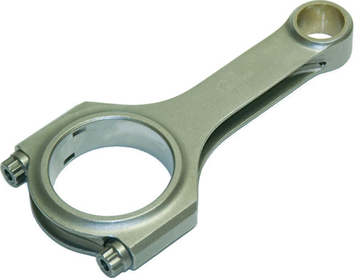 Eagle CRS5137S3D Connecting Rod, H Beam, 5.137 in Long, Bushed, 3/8 in Cap Screws, Forged Steel, Subaru EJ-Series, Set of 4
