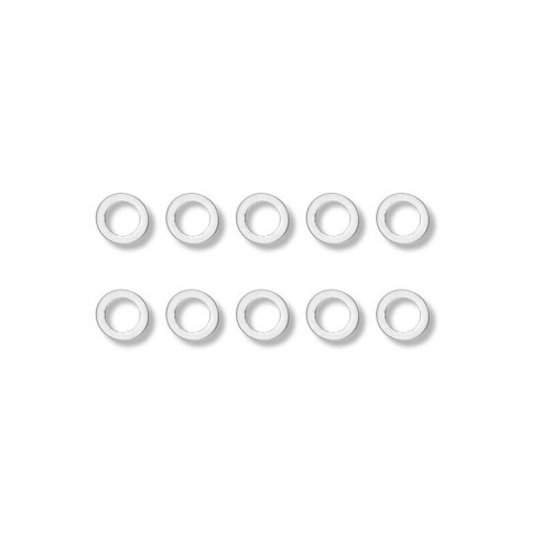 Earls 177003ERL Crush Washer, 3 AN, 3/8 in ID, Aluminum, Set of 10