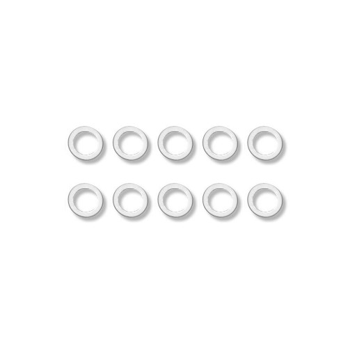 Earls 177004ERL Crush Washer, 4 AN, 7/16 in ID, Aluminum, Set of 10