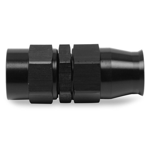 Earls 620108ERL Fitting, Hose End, Ultra-Pro, Straight, 8 AN Hose to 8 AN, Aluminum, Black Anodized, Each