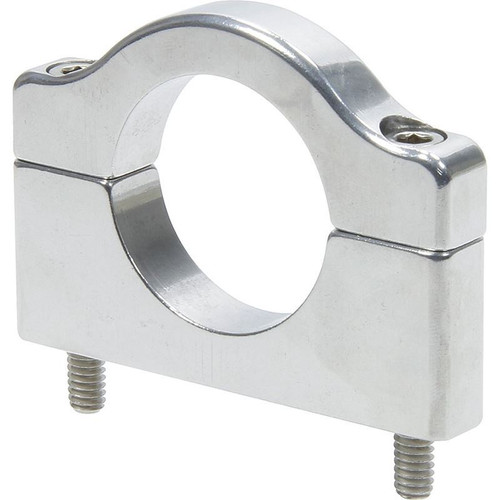 Allstar ALL14456 Roll Bar Accessory Clamp, 2 1/2 in Bolt Spacing, 1 5/8 in ID, Aluminum, Polished, Each