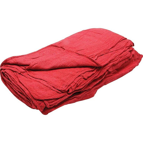 Allstar ALL12010 Shop Towels, Red, Cloth, 25 Pack