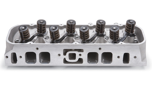 Edelbrock 60435 Cylinder Head, Performer RPM High-Compression, Assembled, 2.190 / 1.880 in Valve, 290 cc Intake, 100 cc Chamber, 1.550 in Springs, Aluminum, Big Block Chevy, Each