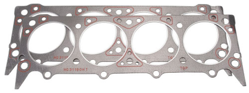 Edelbrock 7329 Cylinder Head Gasket, 4.275 in Bore, 0.045 in Compression Thickness, Steel Core Laminate, AMC V8, Pair