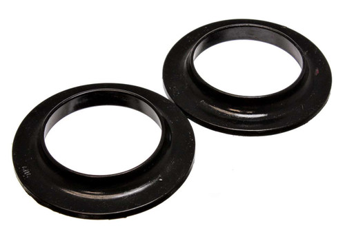Energy Suspension 9.6108G Coil Spring Isolator, Hyper-Flex, Polyurethane, 3.75 in ID, 5-13/16 in OD, 7/8 in Tall, Black, Universal, Kit