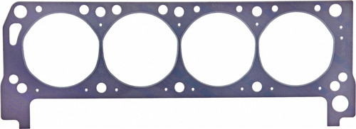 Fel-Pro 1013 Cylinder Head Gasket, 4.100 in Bore, 0.041 in Compression Thickness, Steel Core Laminate, Ford Cleveland / Modified, Each