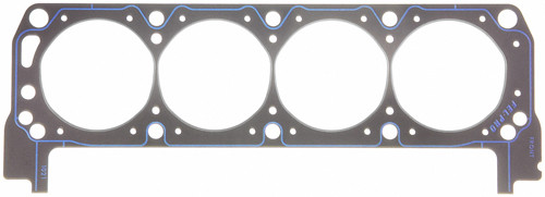 Fel-Pro 1021 Cylinder Head Gasket, 4.100 in Bore, 0.041 in Compression Thickness, Steel Core Laminate, Small Block Ford, Each