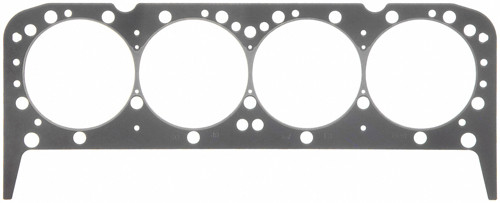 Fel-Pro 1044 Cylinder Head Gasket, 4.200 in Bore, 0.051 in Compression Thickness, Steel Core Laminate, Small Block Chevy, Each