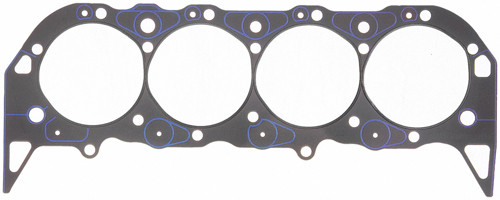 Fel-Pro 1047 Cylinder Head Gasket, 4.540 in Bore, 0.039 in Compression Thickness, Steel Core Laminate, Big Block Chevy, Each