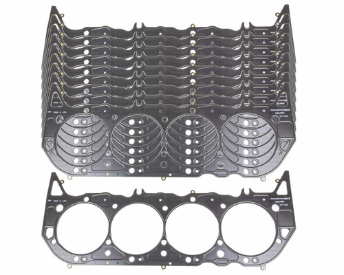 Fel-Pro FEL1077-053B Cylinder Head Gasket, 4.640 in Bore, 0.053 in Compression Thickness, Multi-Layer Steel, Big Block Chevy, Set of 10