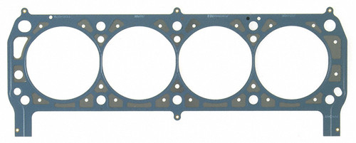 Fel-Pro 1135-079 Cylinder Head Gasket, 4.200 in Bore, 0.079 in Compression Thickness, Multi-Layer Steel, Small Block Ford, Each