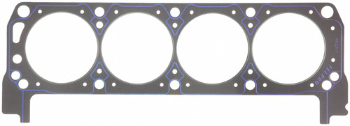 Fel-Pro 1156-1 Cylinder Head Gasket, 4.100 in Bore, 0.041 in Compression Thickness, Steel Core Laminate, Small Block Ford, Each