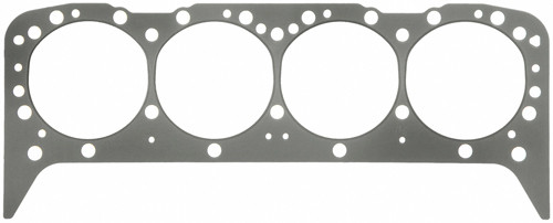 Fel-Pro 17030 Cylinder Head Gasket, Marine, 4.125 in Bore, 0.039 in Compression Thickness, Steel Core Laminate, Small Block Chevy, Each