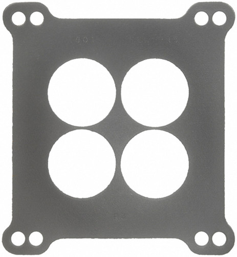 Fel-Pro 1901 Carburetor Base Plate Gasket, 4-Barrel, 4 Hole, Composite, Square Bore, Each