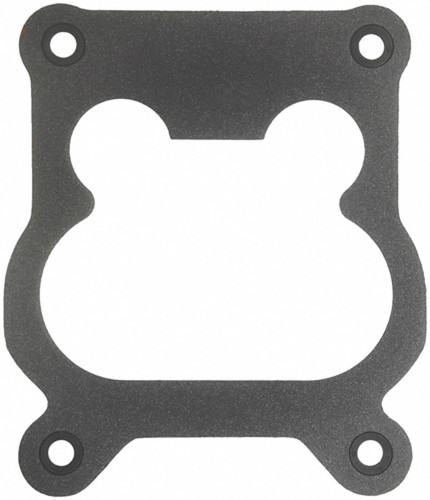 Fel-Pro 1908 Carburetor Base Plate Gasket, 4-Barrel, Open, 1/4 in Thick, Insulator, Composite, Spread Bore, Each