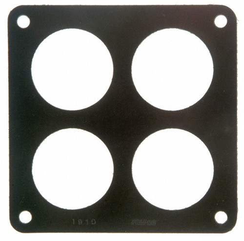 Fel-Pro 1910 Carburetor Base Plate Gasket, 4-Barrel, 4 Hole, Composite, Dominator Flange, Each