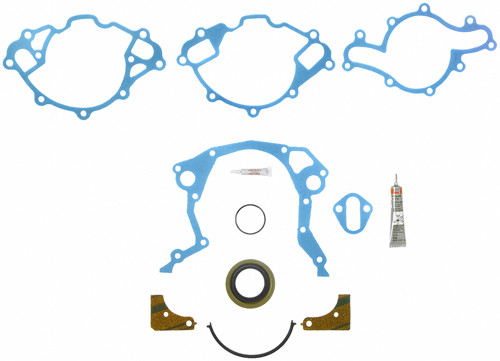 Fel-Pro TCS 45450 Timing Cover Gasket, Composite, Small Block Ford, Kit