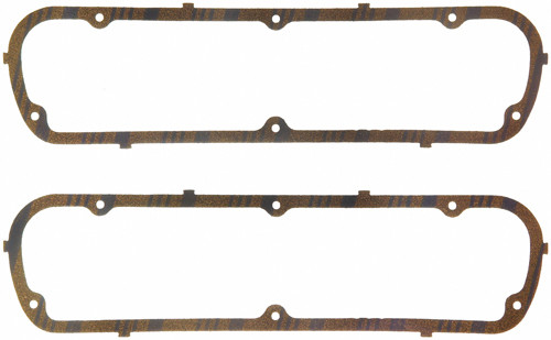 Fel-Pro VS 13264 C Valve Cover Gasket, 0.150 in Thick, Cork / Rubber, Small Block Ford, Pair