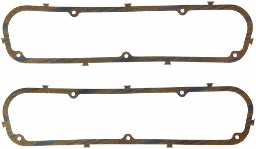 Fel-Pro VS 13395 Valve Cover Gasket, Cork / Rubber, Small Block Mopar, Pair