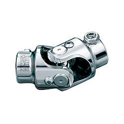 Flaming River FR2516DD Steering Universal Joint, Single Joint, 3/4 in Double D to 3/4 in Double D, Stainless, Natural, Universal, Each