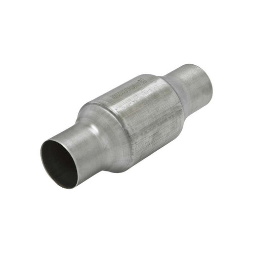 Flowmaster 2230125 Catalytic Converter, 223 Series, 2-1/2 in Inlet, 2-1/2 in Outlet, 4 x 4 in Case, 10-1/2 in Long, Stainless, Each