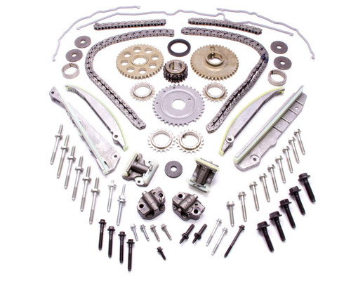 Ford M-6004-A464 Timing Chain Set, Camshaft Drive Kit, Link Belt, Steel, 4 Valve, Ford Modular, Kit