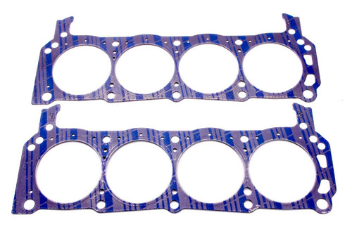Ford M-6051-C51 Cylinder Head Gasket, 4.100 in Bore, 0.040 in Compression Thickness, Steel Core Laminate, Small Block Ford, Pair